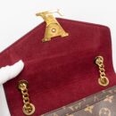 AAA Replica Louis Vuitton LV PASSY MONOGRAM CANVAS BLACK/GOLD HARDWARE