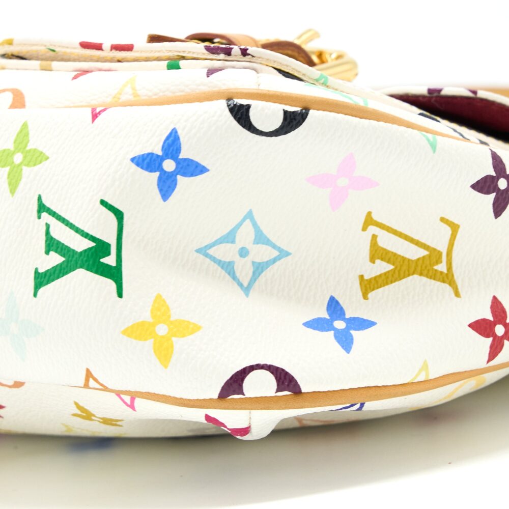 AAA Replica Louis Vuitton LV LODGE PM MULTICOLOUR MONOGRAM CANVAS WHITE GHW