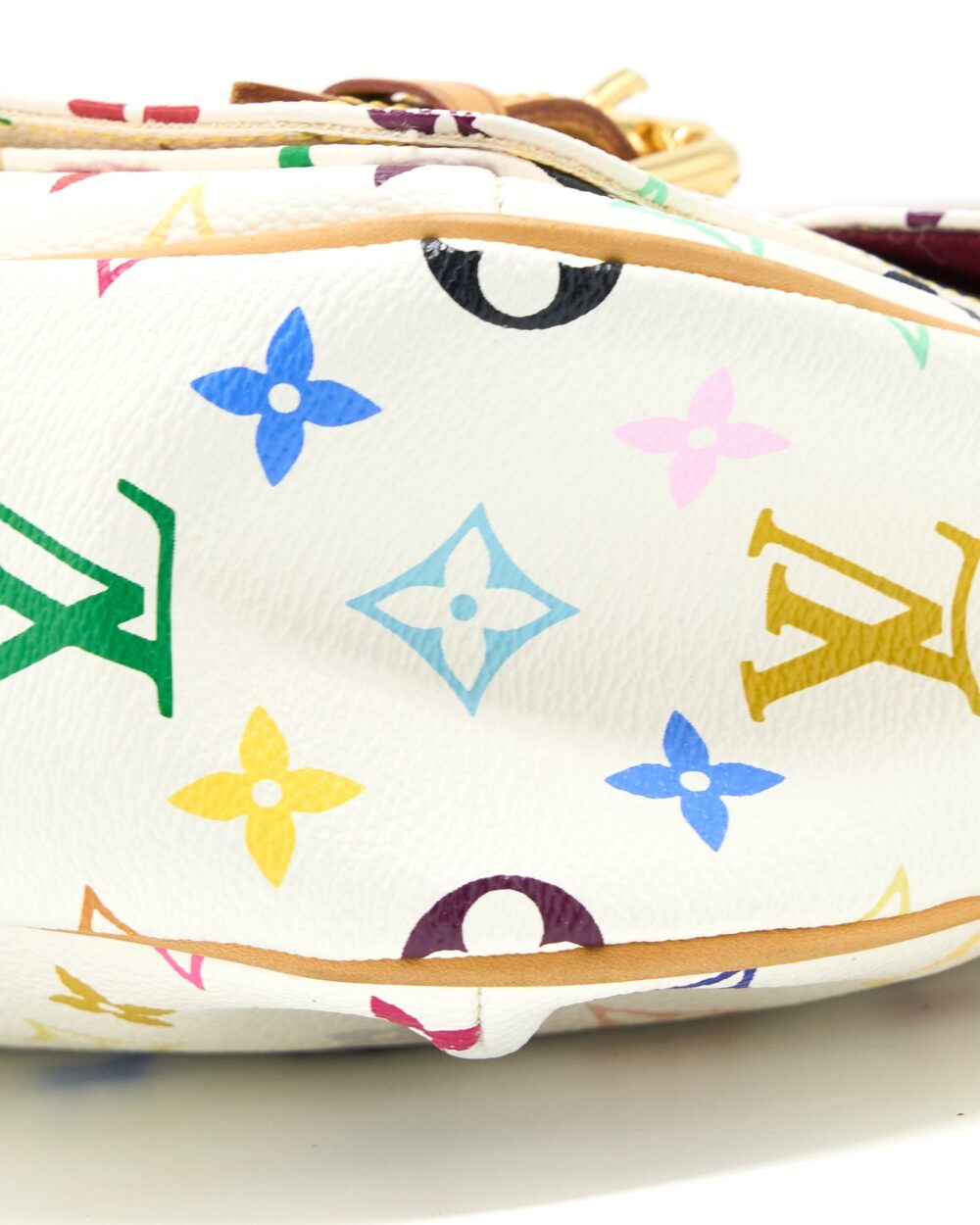 AAA Replica Louis Vuitton LV LODGE PM MULTICOLOUR MONOGRAM CANVAS WHITE GHW