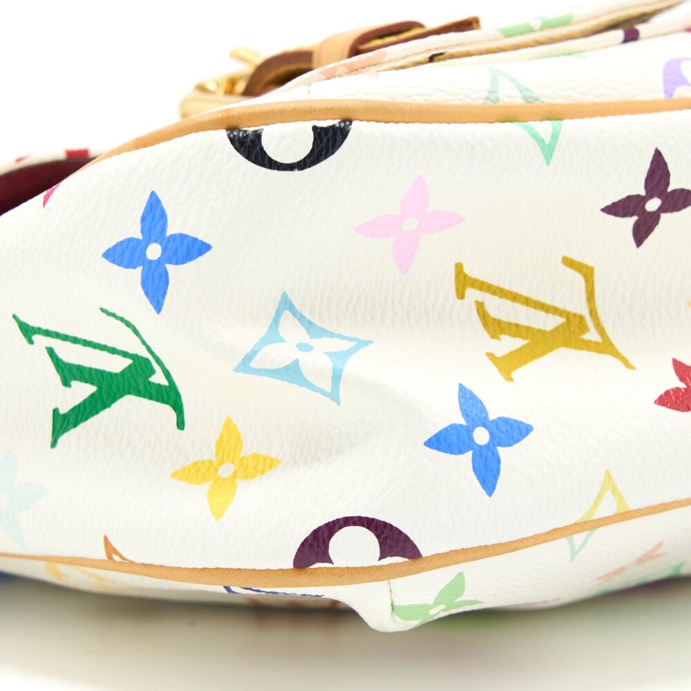AAA Replica Louis Vuitton LV LODGE PM MULTICOLOUR MONOGRAM CANVAS WHITE GHW