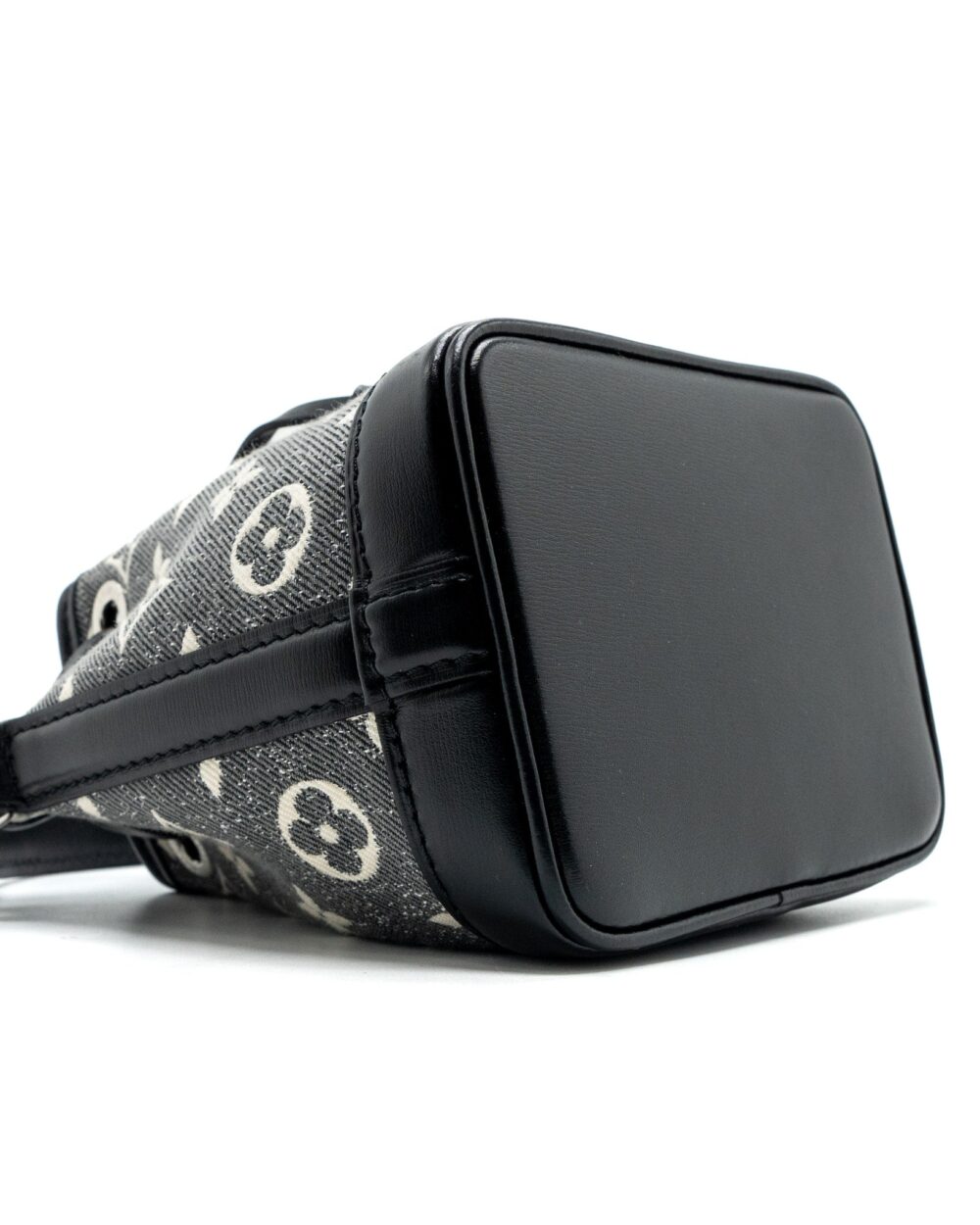 AAA Replica Louis Vuitton LV NANO NOE JACQUARD DENIM BLACK MULTICOLOUR SHW (NEW VERSION)