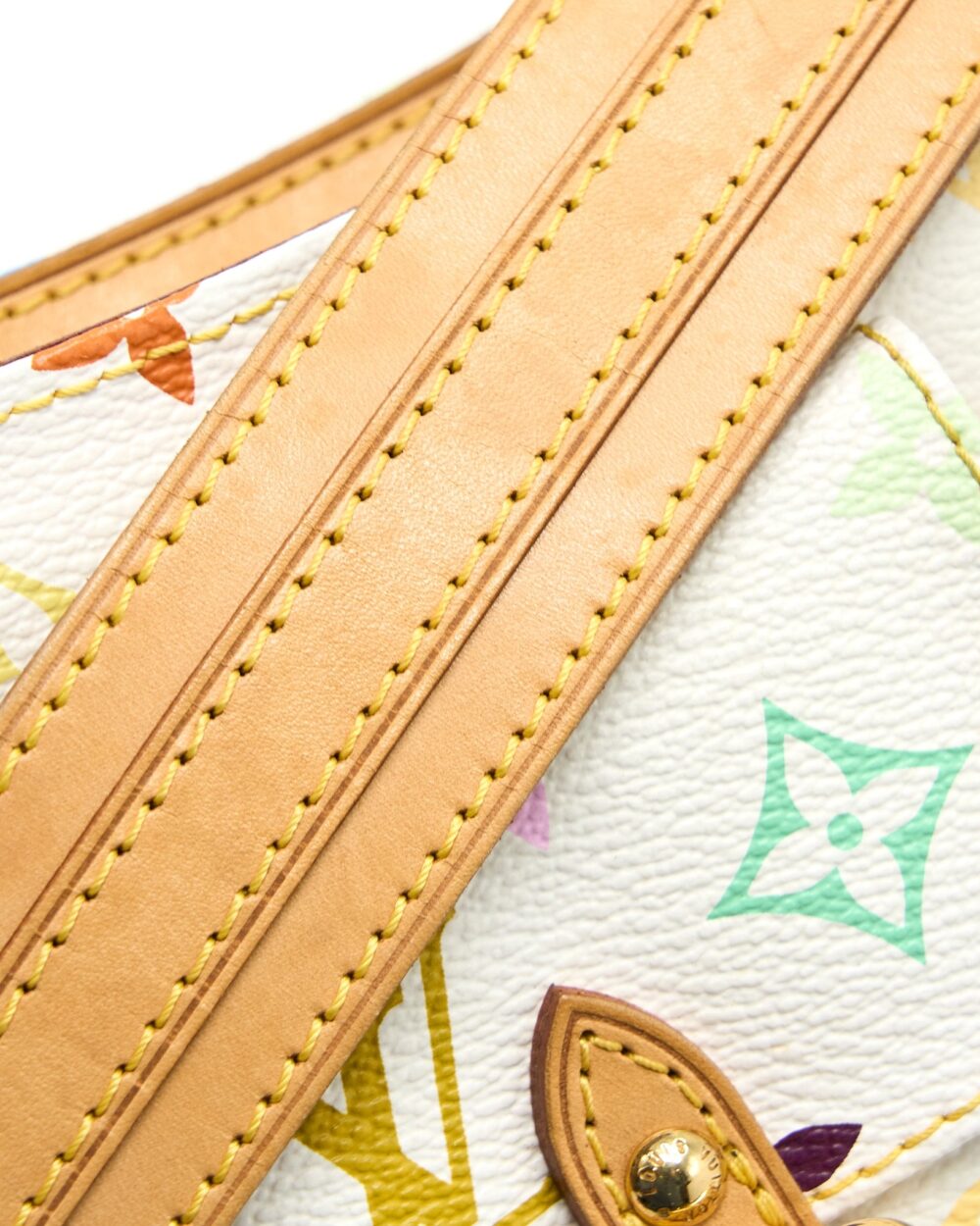 AAA Replica Louis Vuitton LV LODGE PM MULTICOLOUR MONOGRAM CANVAS WHITE GHW