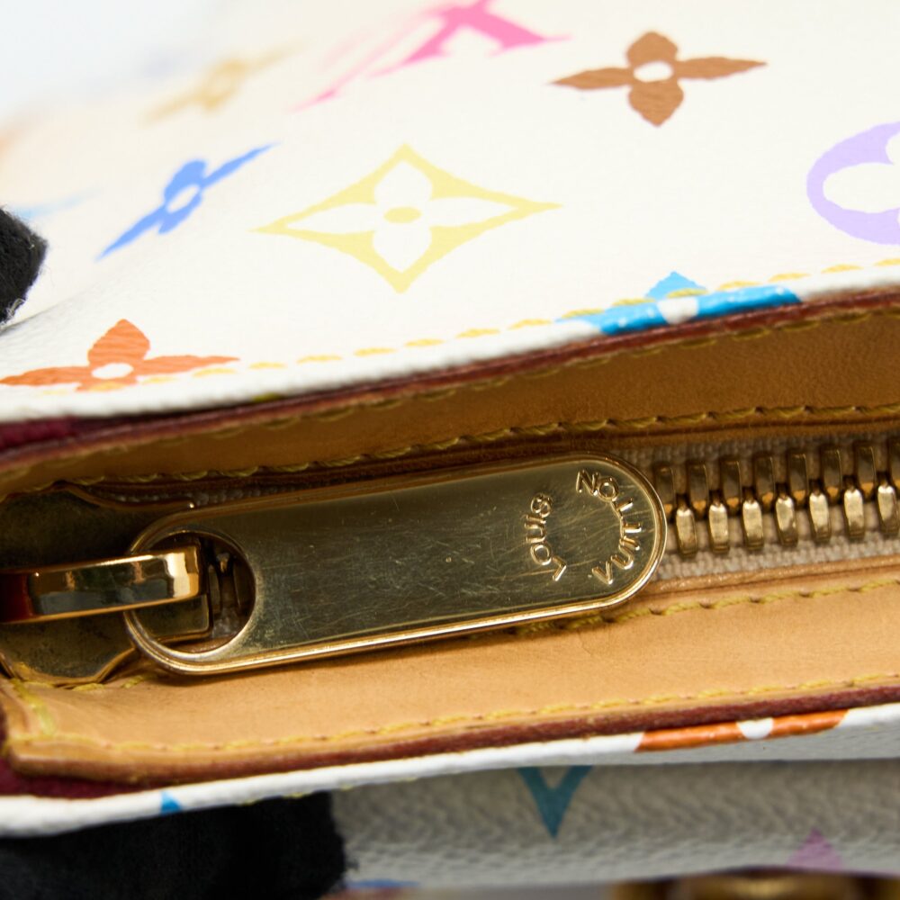 AAA Replica Louis Vuitton LV LODGE PM MULTICOLOUR MONOGRAM CANVAS WHITE GHW