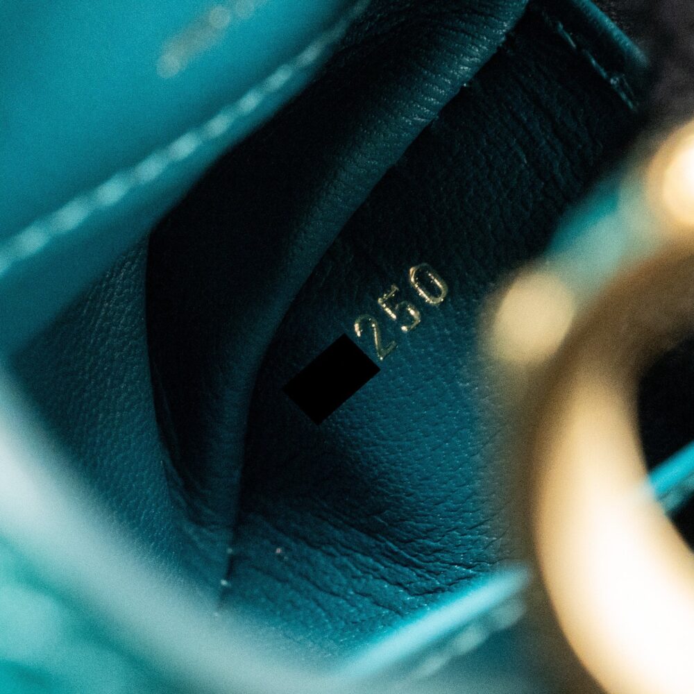 AAA Replica Louis Vuitton LV CAPUCINES MINI CROCODILE BRILLANT BLUE CANARD GHW