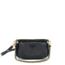 AAA Replica Louis Vuitton LV MULTI POCHETTE MONOGRAM EMPREINTE BLACK GHW