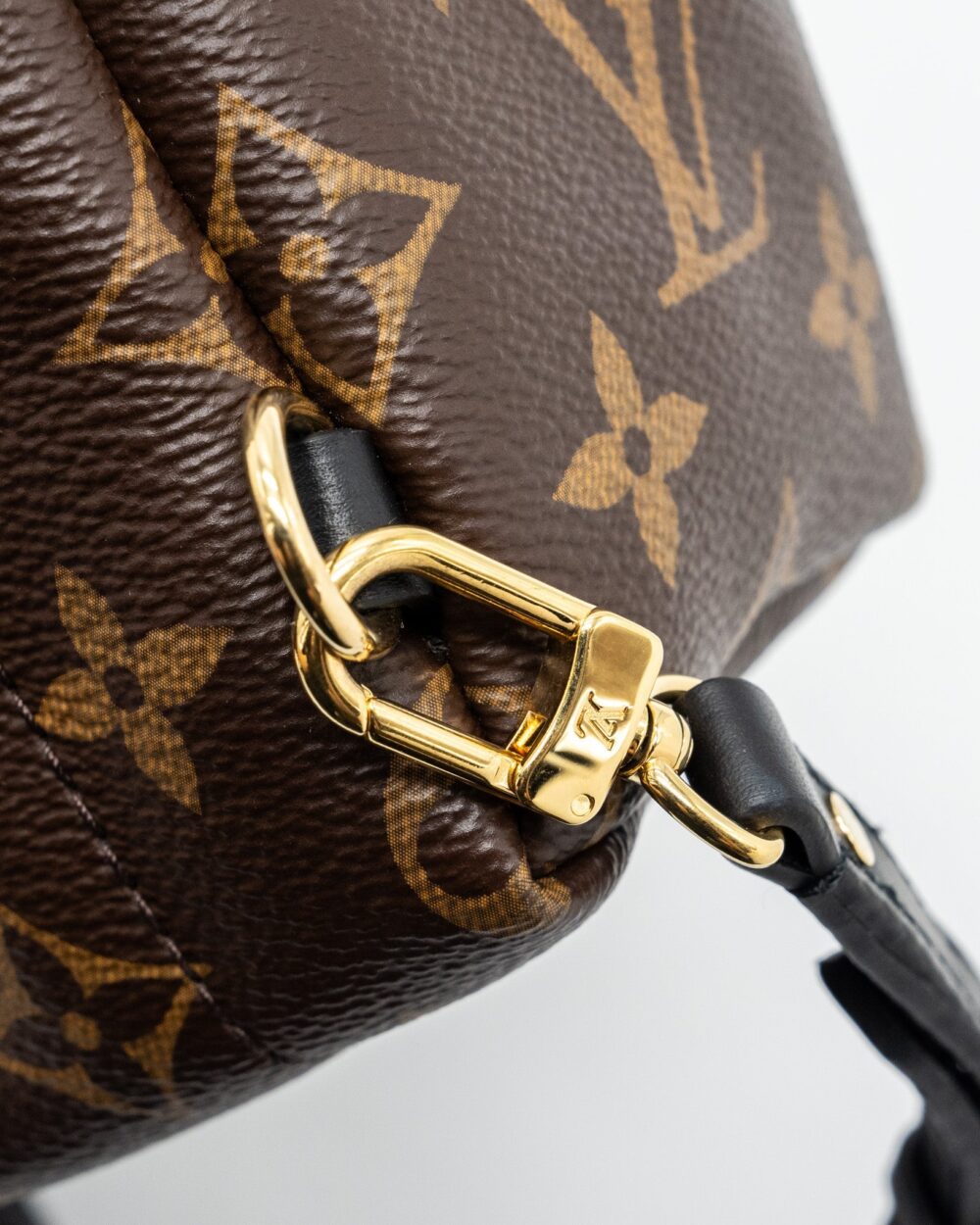 AAA Replica Louis Vuitton LV PALM SPRING MINI BACKPACK MONOGRAM CANVAS GHW (NEW VERSION)