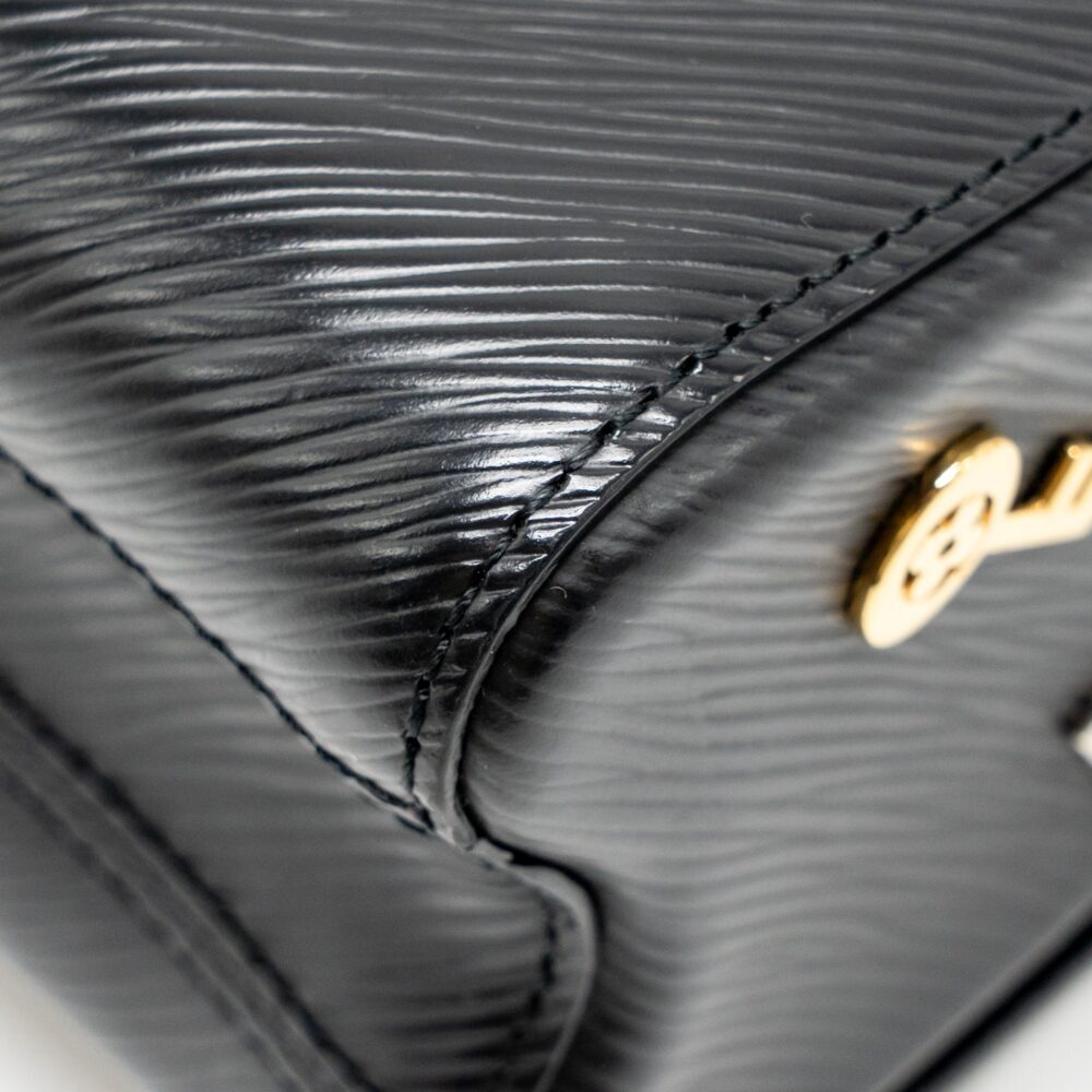 AAA Replica Louis Vuitton LV LOVE LOCK TWIST MM EPI BLACK MULTICOLOUR HARDWARE