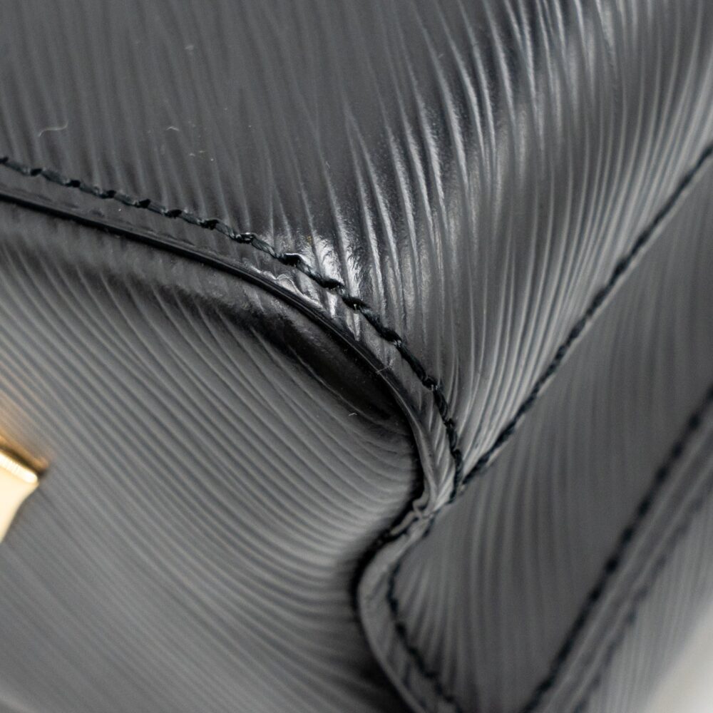 AAA Replica Louis Vuitton LV LOVE LOCK TWIST MM EPI BLACK MULTICOLOUR HARDWARE