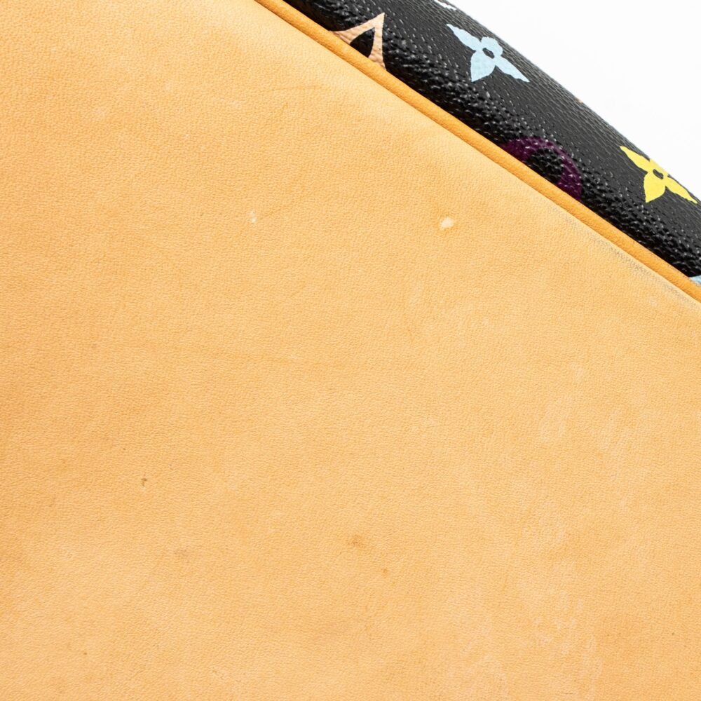 AAA Replica Louis Vuitton LV PETIT NOE MONOGRAM CANVAS BLACK/MULTICOLOUR GHW