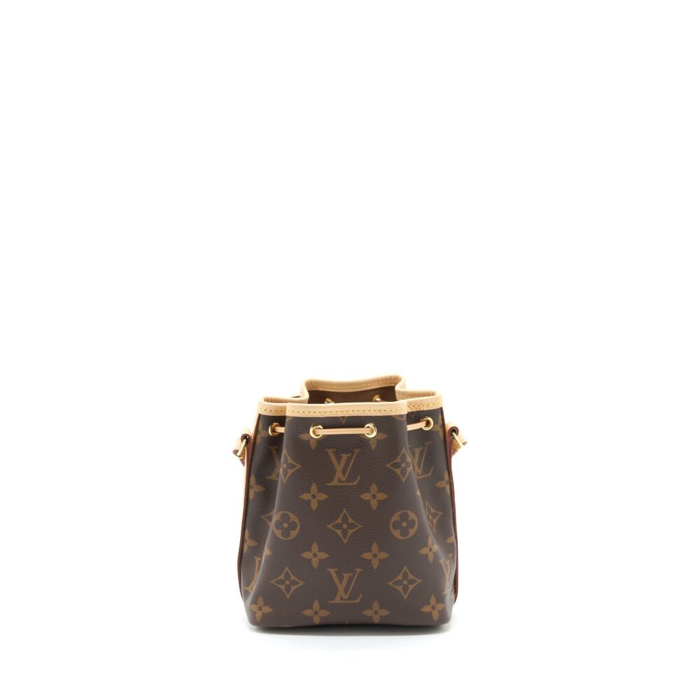 AAA Replica Louis Vuitton LV NANO NOE MONOGRAM CANVAS GHW