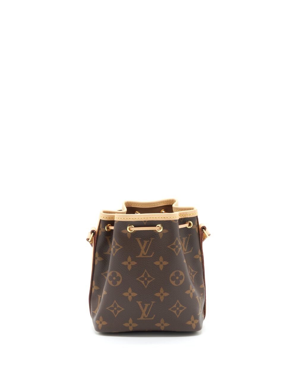 AAA Replica Louis Vuitton LV NANO NOE MONOGRAM CANVAS GHW