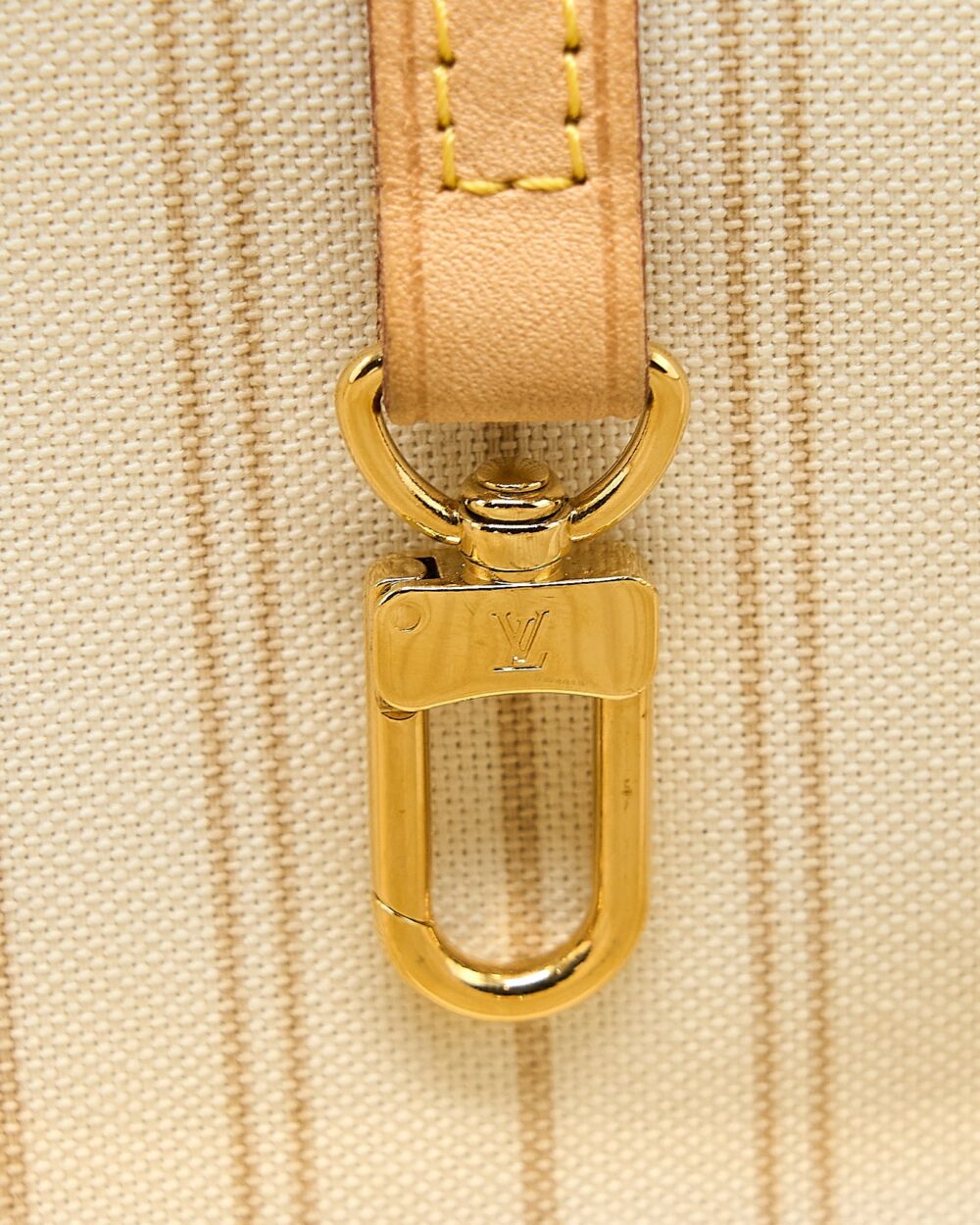AAA Replica Louis Vuitton LV NEVERFULL MM DAMIER AZUR CANVAS GHW