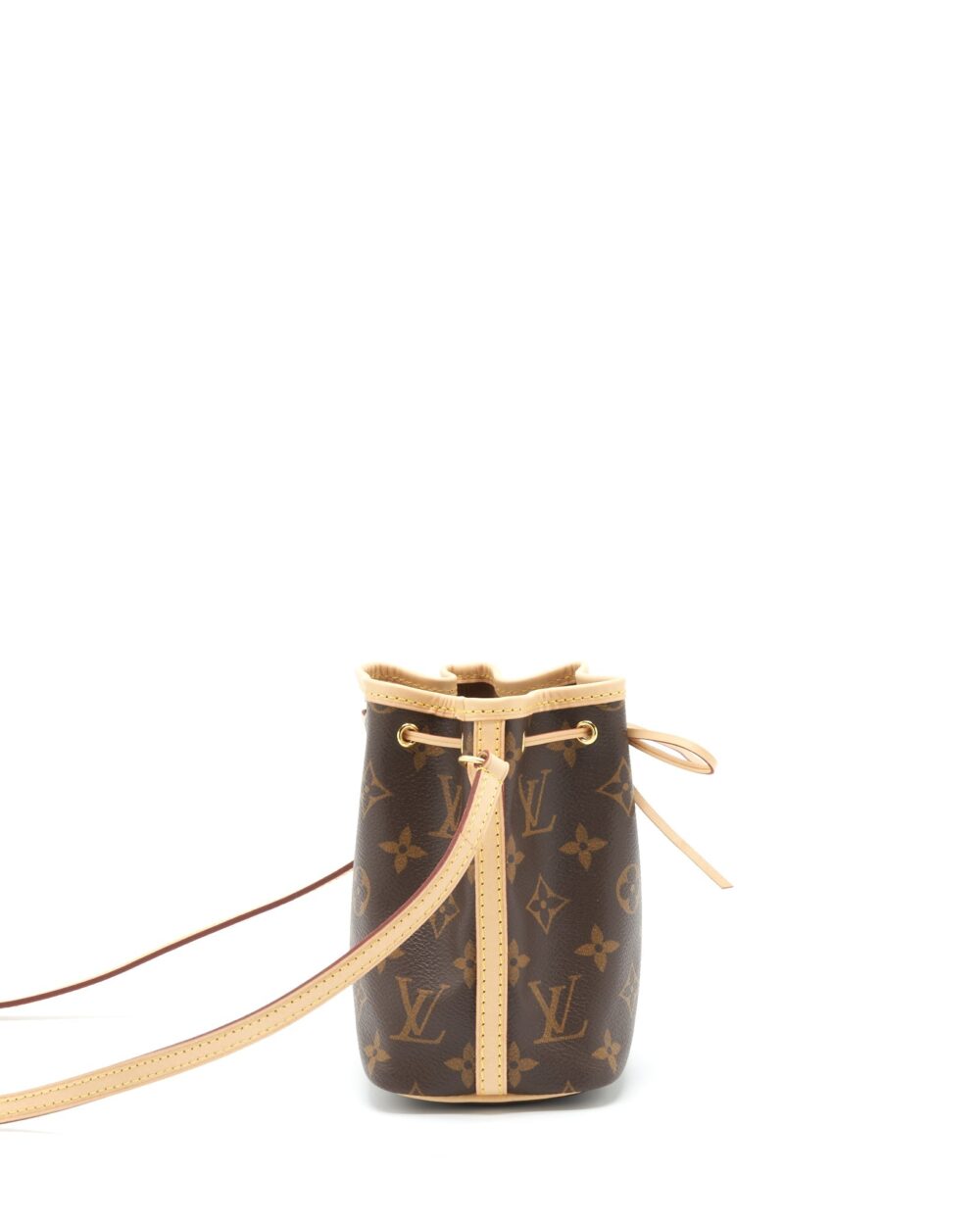 AAA Replica Louis Vuitton LV NANO NOE MONOGRAM CANVAS GHW