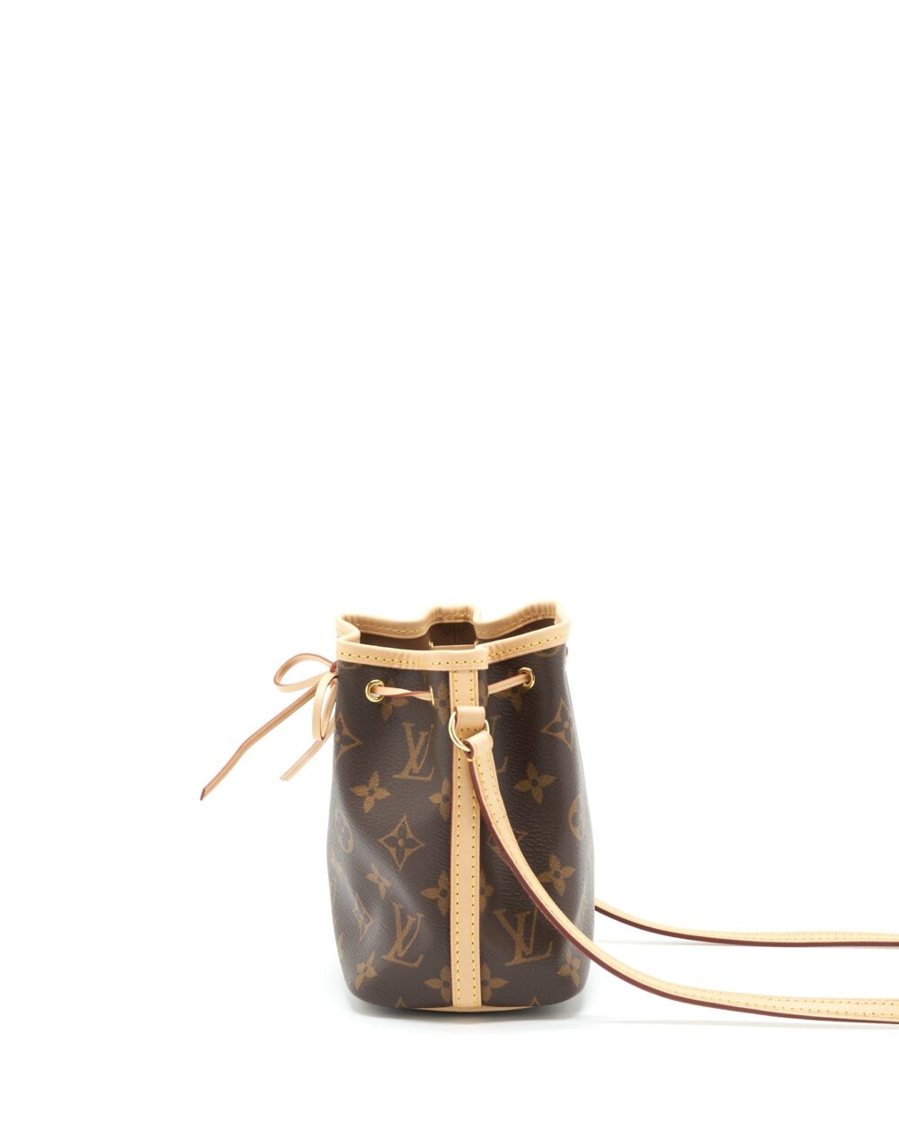 AAA Replica Louis Vuitton LV NANO NOE MONOGRAM CANVAS GHW