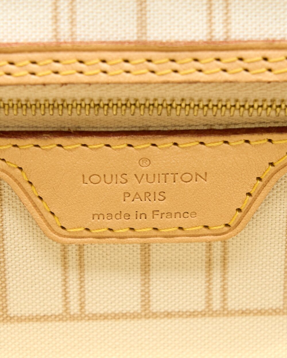 AAA Replica Louis Vuitton LV NEVERFULL MM DAMIER AZUR CANVAS GHW