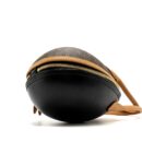 AAA Replica Louis Vuitton LV EGG BAG MONOGRAM CANVAS/LEATHER BROWN/BLACK GHW