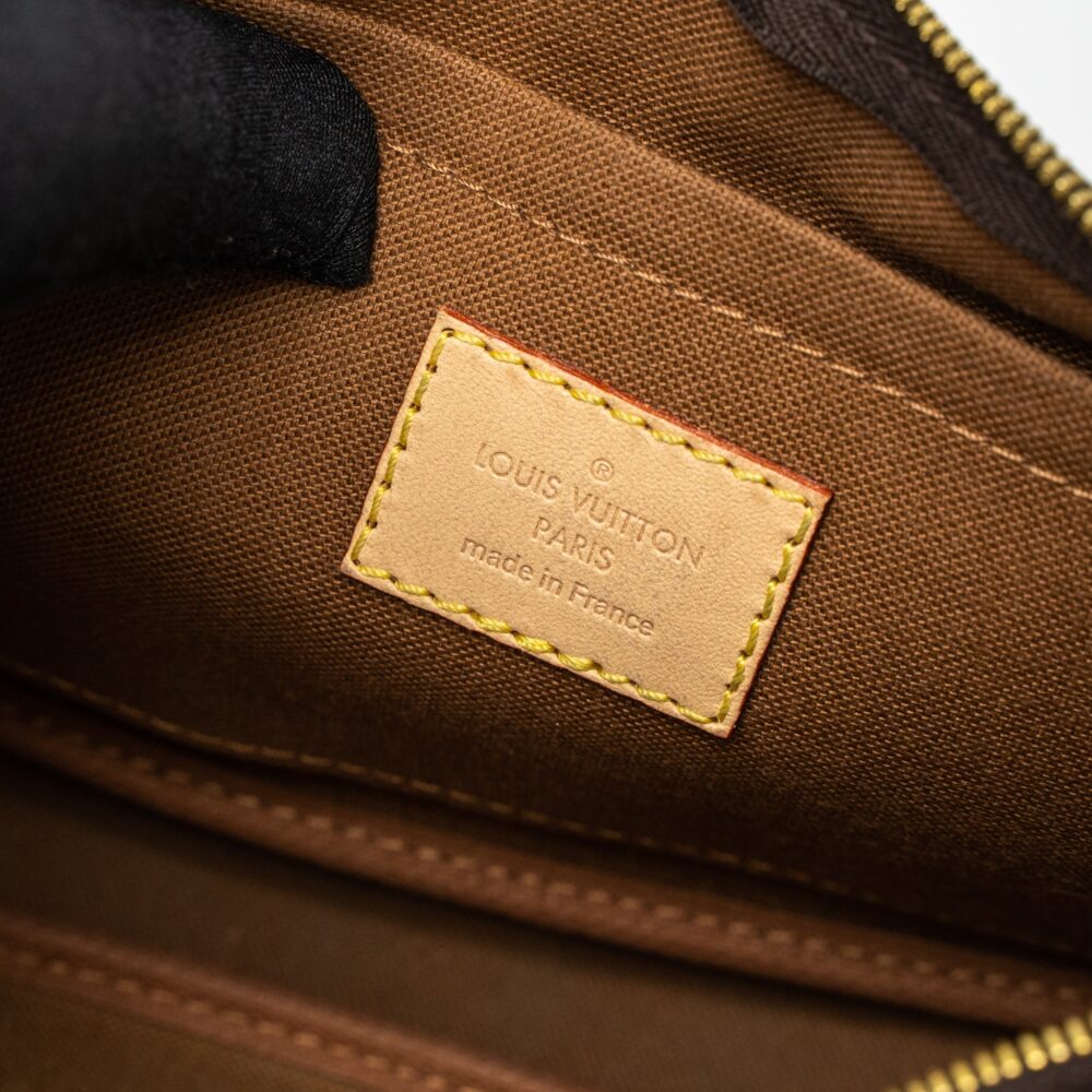 AAA Replica Louis Vuitton LV MULTI POCHETTE ACCESSORIES MONOGRAM CANVAS KHAKI STRAP GHW