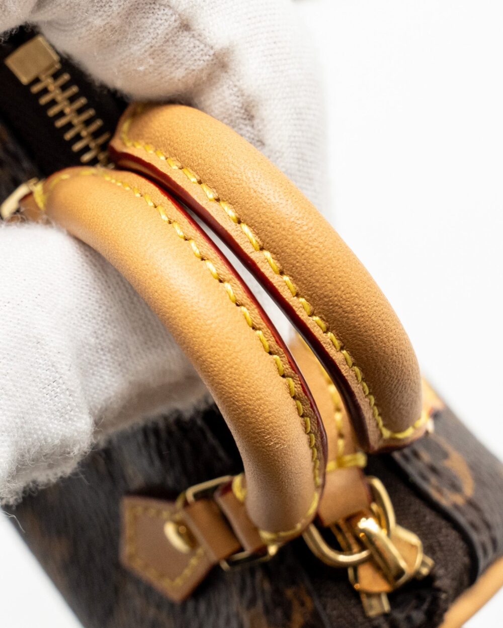 AAA Replica Louis Vuitton LV SPEEDY BAG CHARM MONOGRAM CANVAS GHW