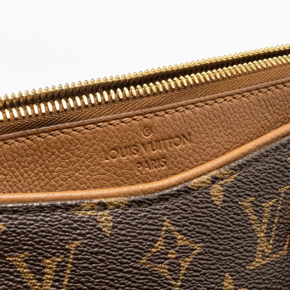 AAA Replica Louis Vuitton LV PALLAS TOTE BAG MONOGRAM CANVAS BROWN GHW