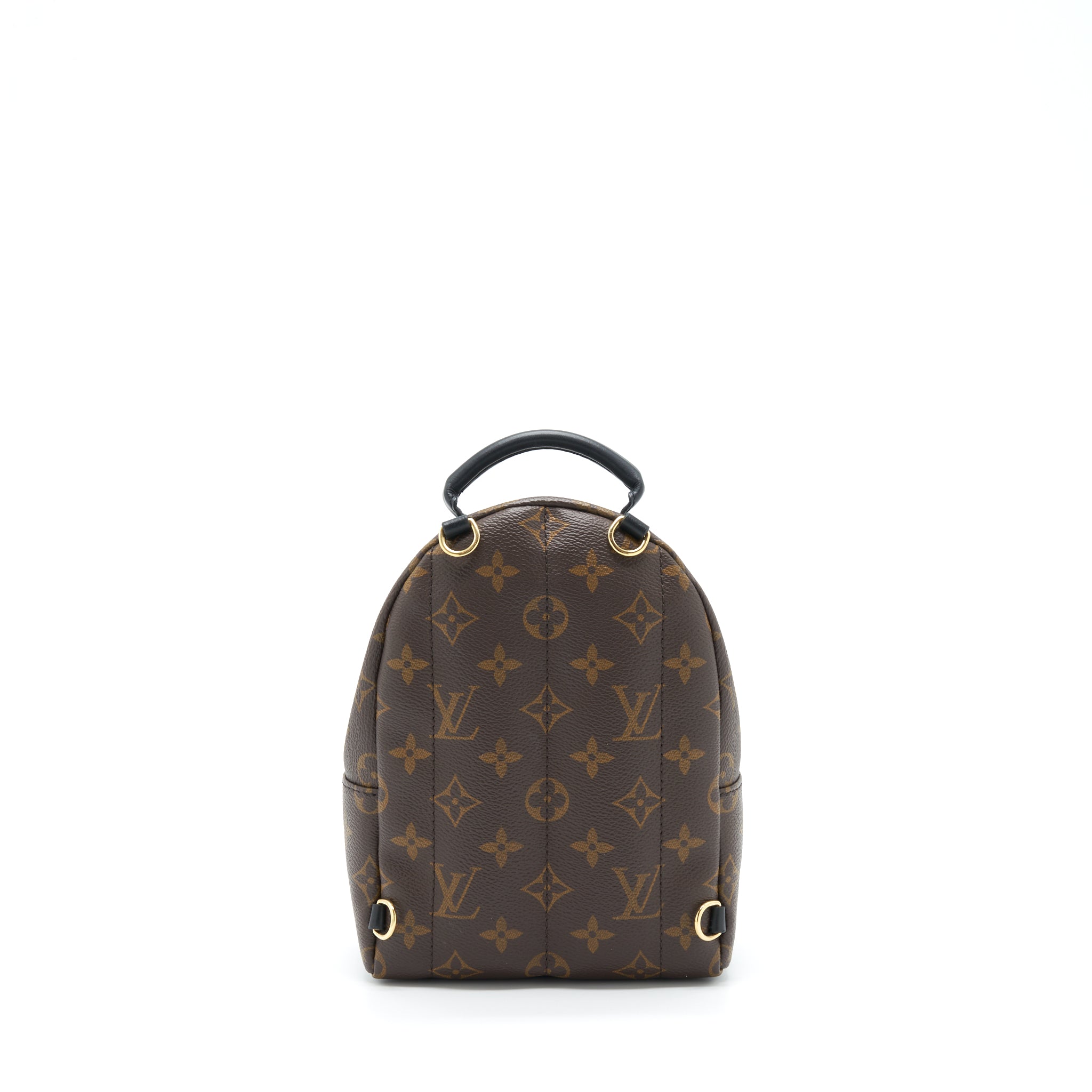 AAA Replica Louis Vuitton LV PALM SPRING MINI BACKPACK MONOGRAM CANVAS NEW ZIPPER