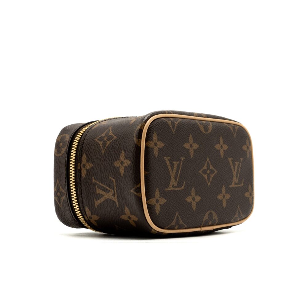 AAA Replica Louis Vuitton LV NICE NANO MONOGRAM CANVAS GHW