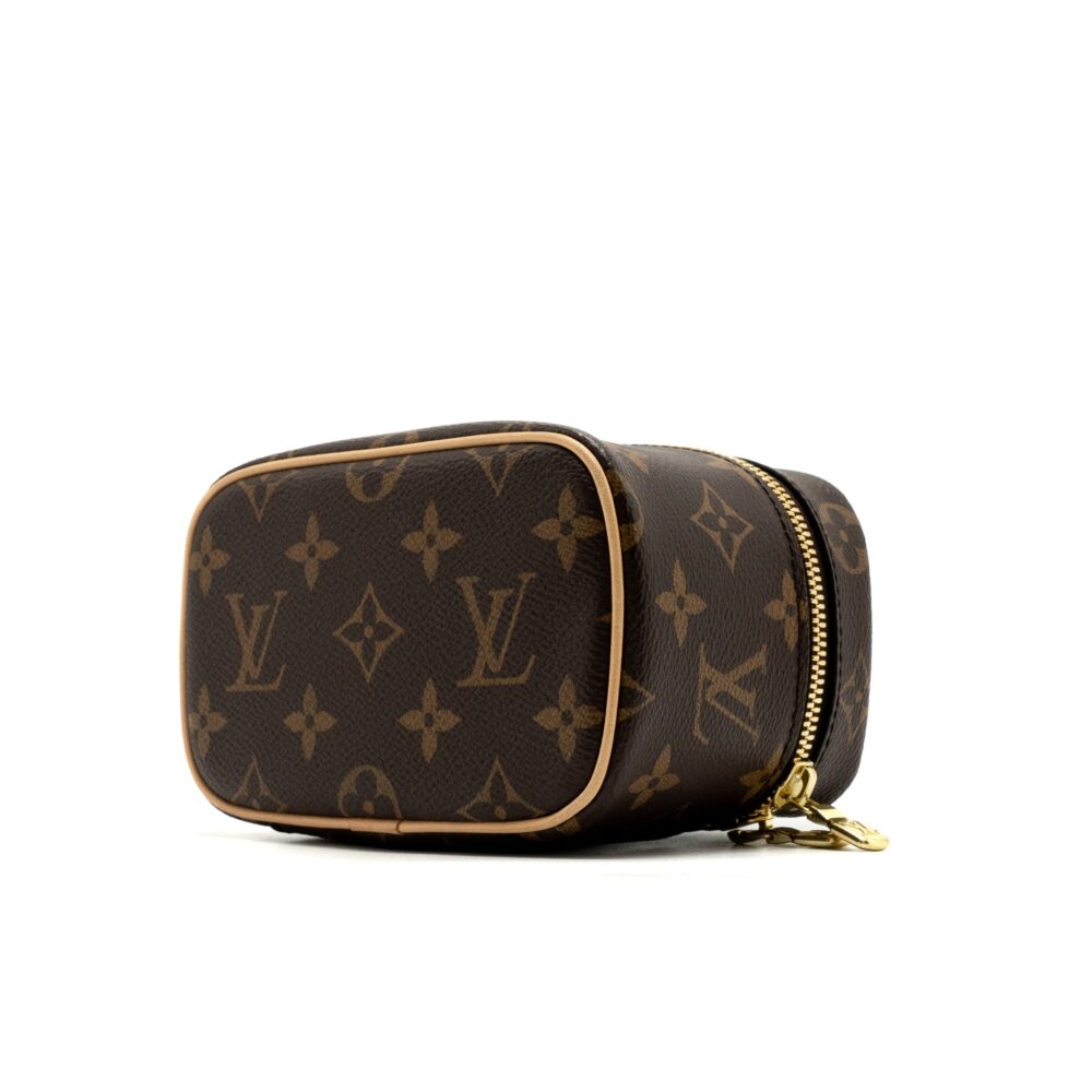 AAA Replica Louis Vuitton LV NICE NANO MONOGRAM CANVAS GHW
