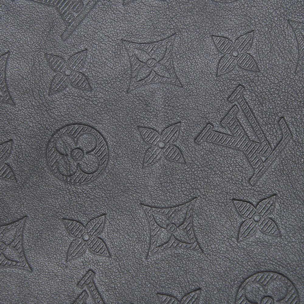 AAA Replica Louis Vuitton LV DISCOVERY POCHETTE MONOGRAM SHADOW BLACK WITH BLACK HARDWARE