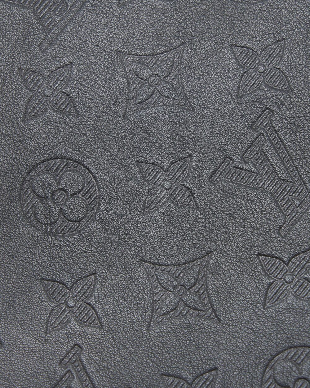 AAA Replica Louis Vuitton LV DISCOVERY POCHETTE MONOGRAM SHADOW BLACK WITH BLACK HARDWARE
