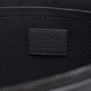 AAA Replica Louis Vuitton LV DISCOVERY POCHETTE MONOGRAM SHADOW BLACK WITH BLACK HARDWARE