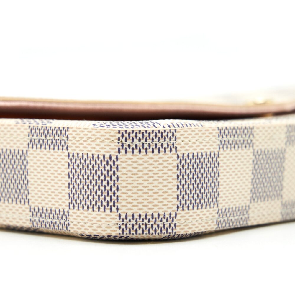 AAA Replica Louis Vuitton LV FELICIE POCHETTE DAMIER AZUR CANVAS