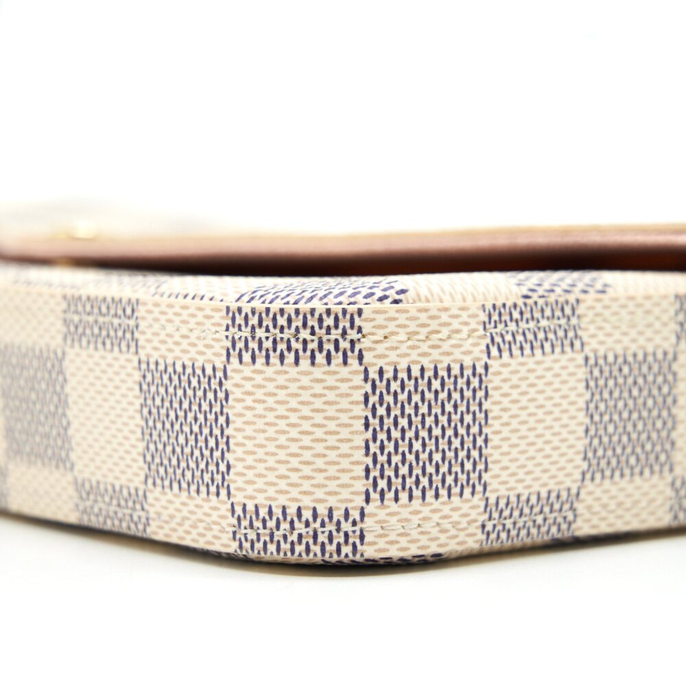 AAA Replica Louis Vuitton LV FELICIE POCHETTE DAMIER AZUR CANVAS
