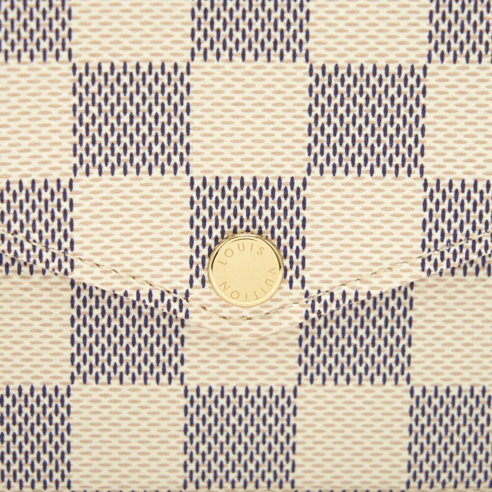 AAA Replica Louis Vuitton LV FELICIE POCHETTE DAMIER AZUR CANVAS