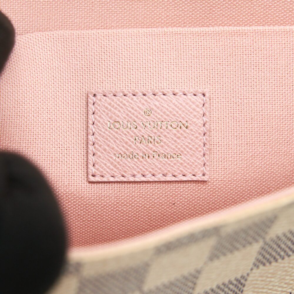 AAA Replica Louis Vuitton LV FELICIE POCHETTE DAMIER AZUR CANVAS