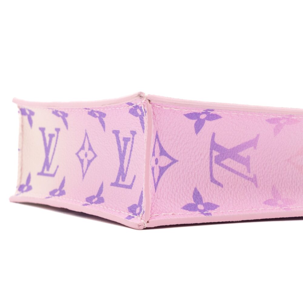 AAA Replica Louis Vuitton LV PETIT SAC PLAT MONOGRAM CANVAS SUNRISE PASTEL GHW (NEW VERSION)