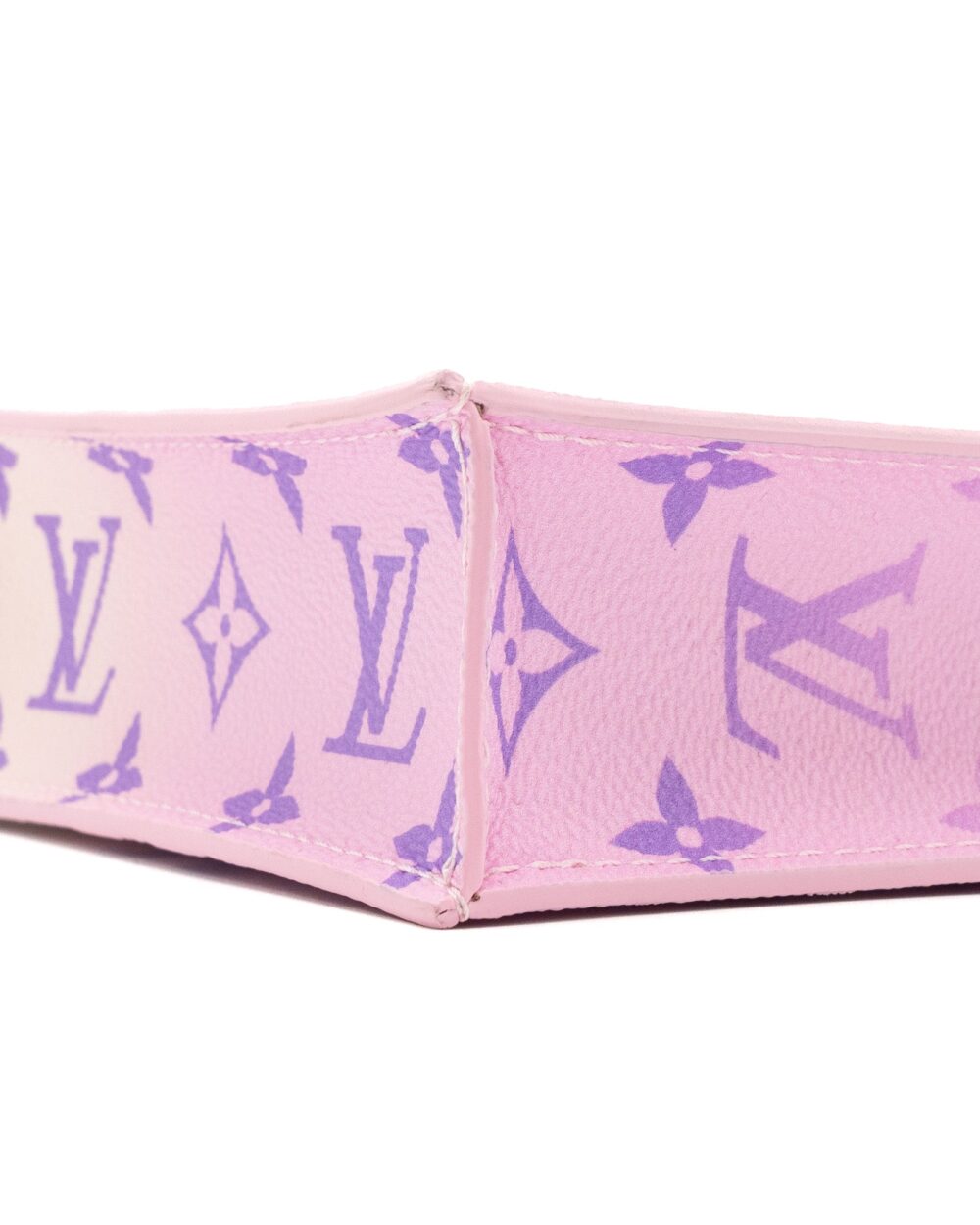 AAA Replica Louis Vuitton LV PETIT SAC PLAT MONOGRAM CANVAS SUNRISE PASTEL GHW (NEW VERSION)