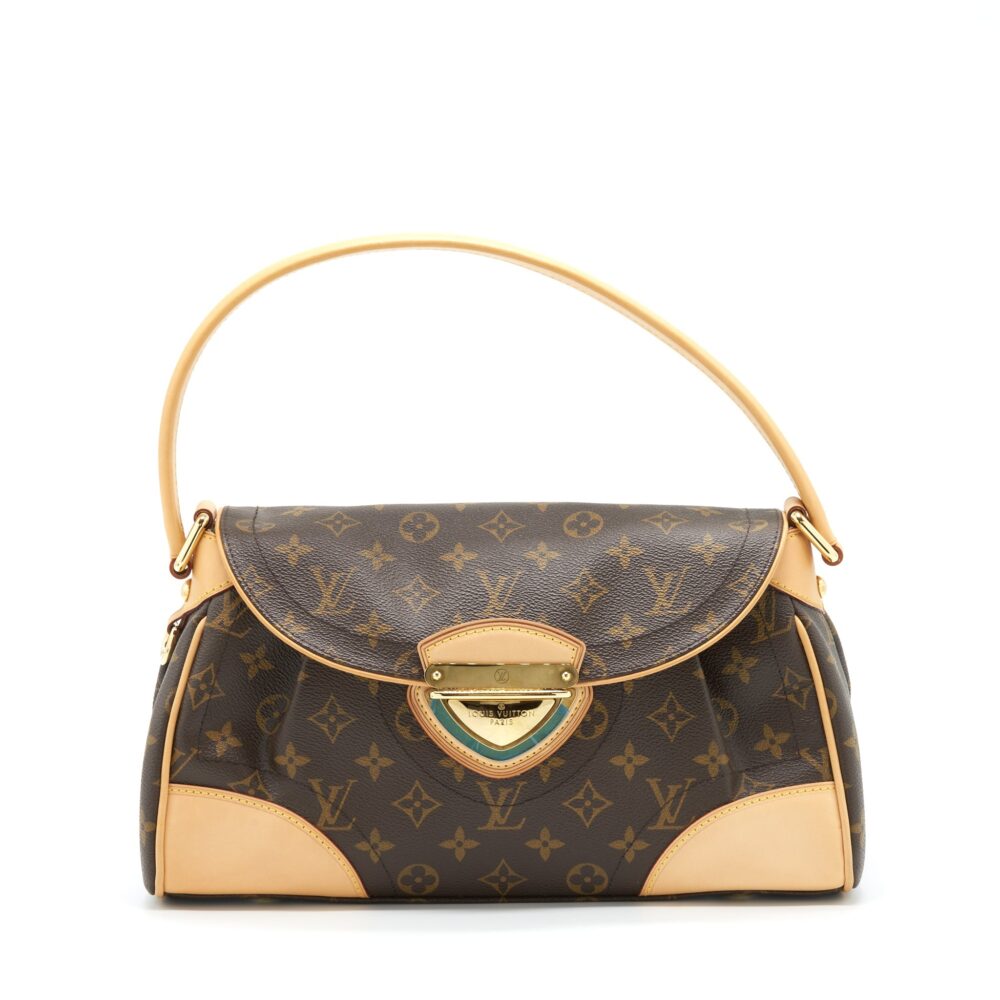 AAA Replica Louis Vuitton LV BEVERLY MM SHOULDER BAG MONOGRAM CANVAS AND LEATHER GHW