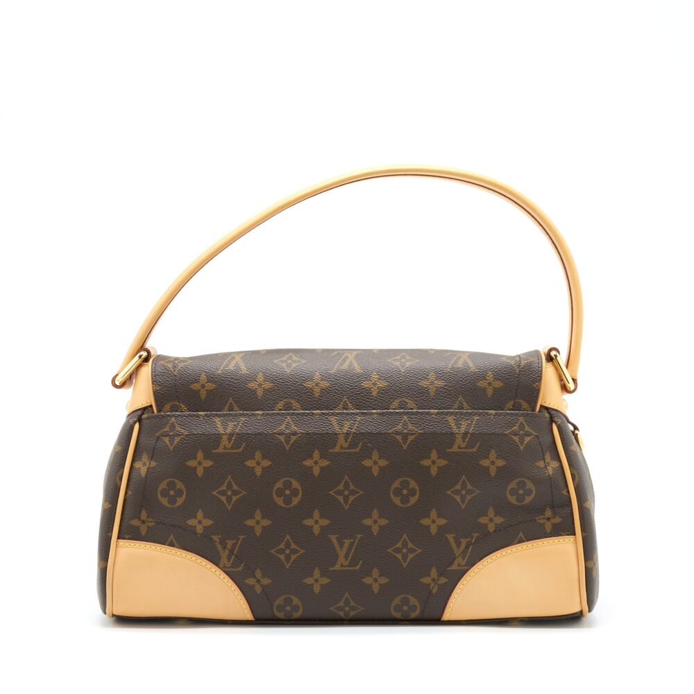 AAA Replica Louis Vuitton LV BEVERLY MM SHOULDER BAG MONOGRAM CANVAS AND LEATHER GHW