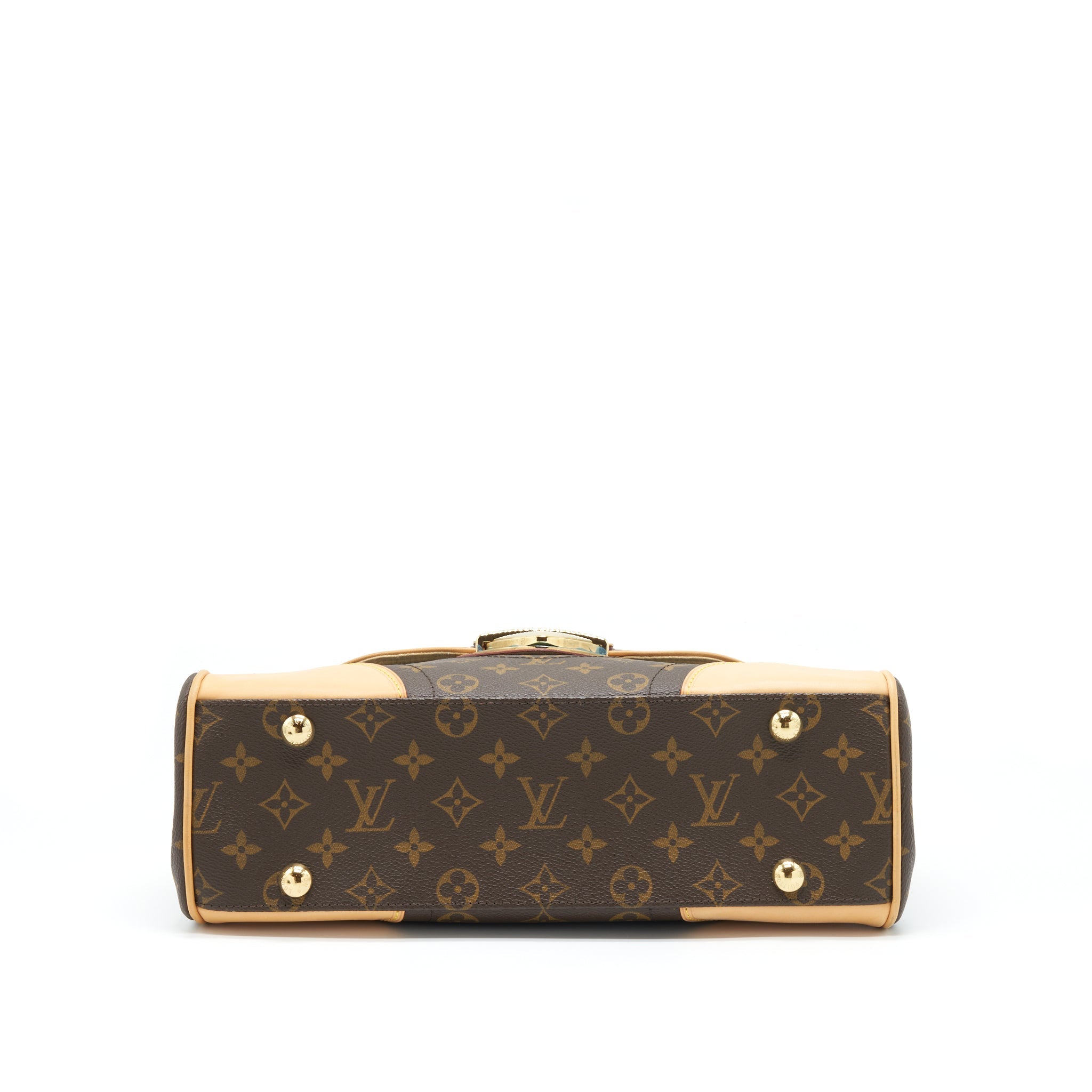 AAA Replica Louis Vuitton LV BEVERLY MM SHOULDER BAG MONOGRAM CANVAS AND LEATHER GHW
