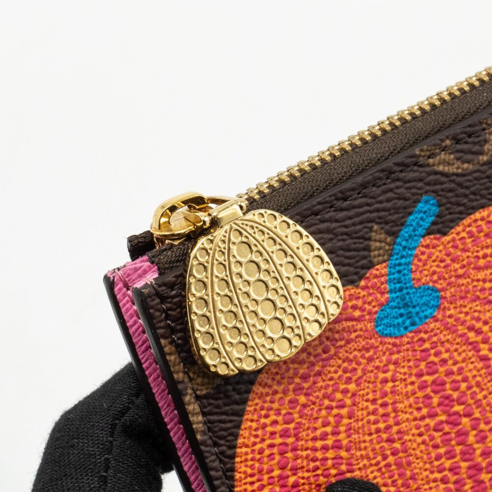 AAA Replica Louis Vuitton LV X YK ROMY CARD WALLET LIMITED MONOGRAM CANVAS GHW