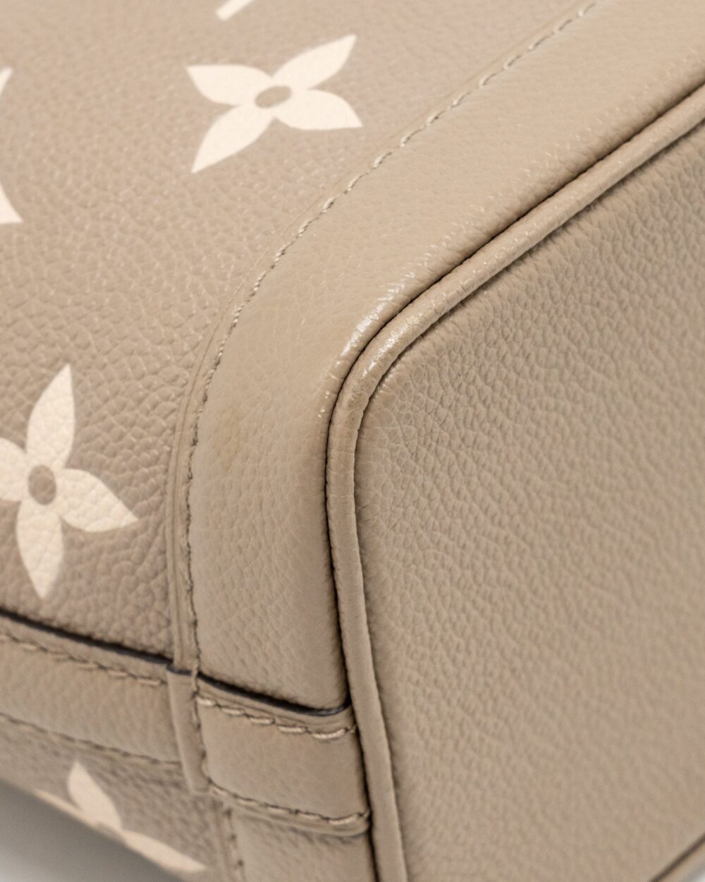 AAA Replica Louis Vuitton LV NANO NOE MONOGRAM EMPREINTE CALFSKIN LEATHER GREY GHW
