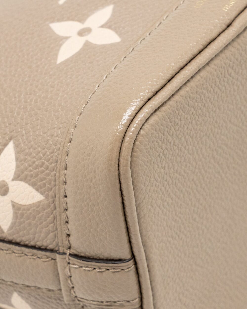 AAA Replica Louis Vuitton LV NANO NOE MONOGRAM EMPREINTE CALFSKIN LEATHER GREY GHW