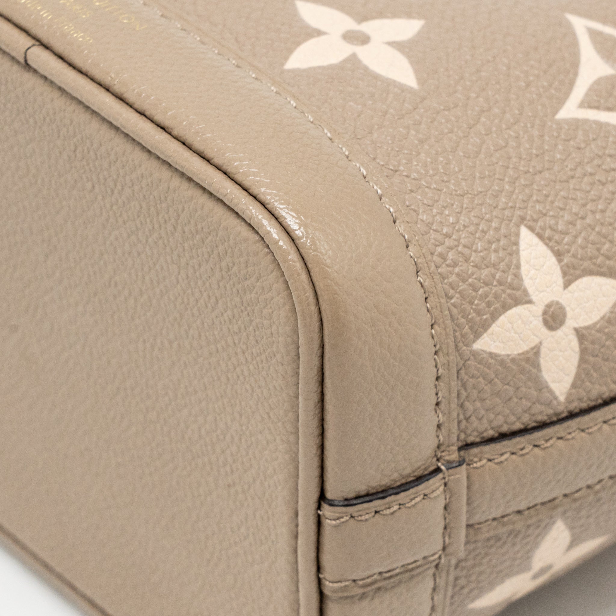 AAA Replica Louis Vuitton LV NANO NOE MONOGRAM EMPREINTE CALFSKIN LEATHER GREY GHW