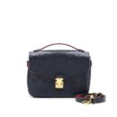 AAA Replica Louis Vuitton LV POCHETTE METIS MARINE ROUGE MONOGRAM EMPREINTE LEATHER