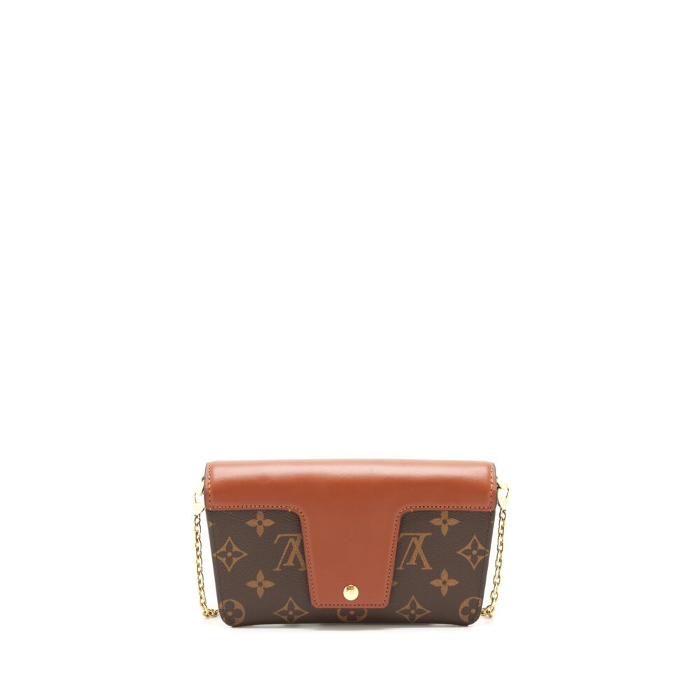 AAA Replica Louis Vuitton LV PADLOCK ON STRAP MONOGRAM CARAMEL GHW
