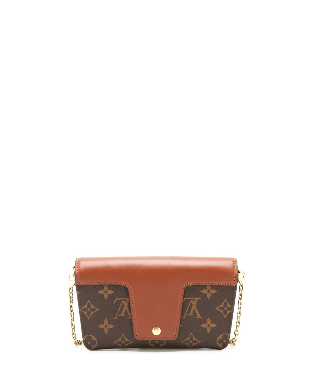 AAA Replica Louis Vuitton LV PADLOCK ON STRAP MONOGRAM CARAMEL GHW