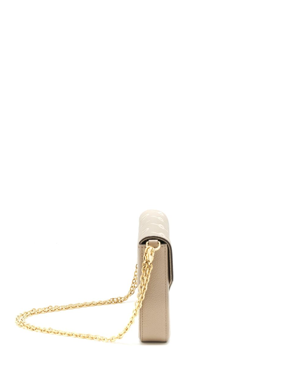 AAA Replica Louis Vuitton LV FELICIE POCHETTE TOURTERELLE/CREME GHW