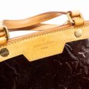 AAA Replica Louis Vuitton LV VERNIS BREA MM BAG MONOGRAM PATENT AMARANTE GHW