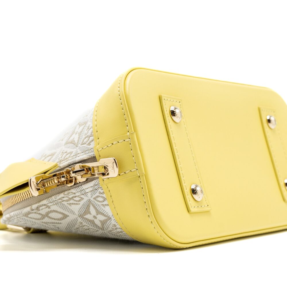 AAA Replica Louis Vuitton LV SINCE 1854 ALMA BB JAUNE GHW