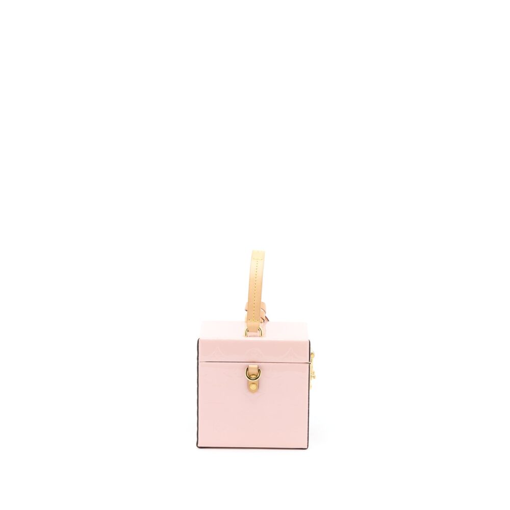 AAA Replica Louis Vuitton LV BLEECKER BOX BAG VERNIS PINK GHW