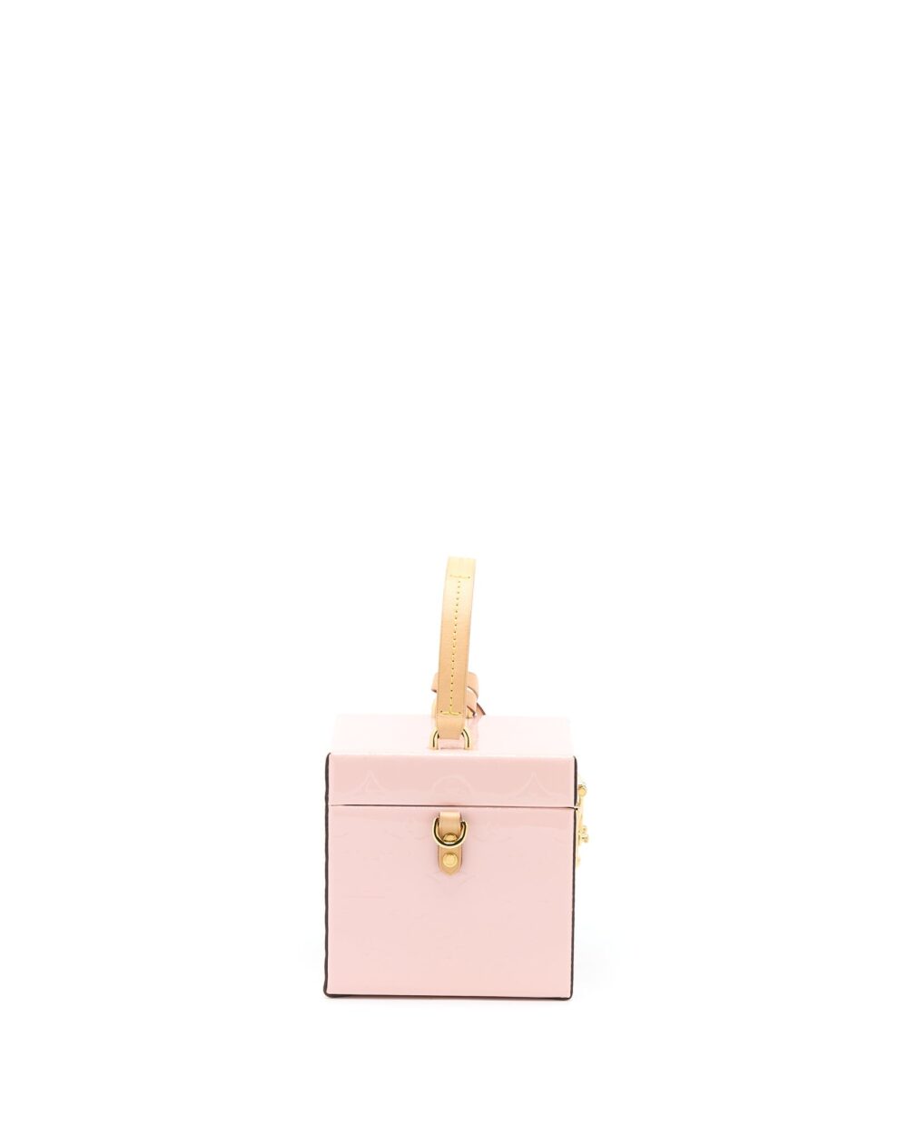 AAA Replica Louis Vuitton LV BLEECKER BOX BAG VERNIS PINK GHW